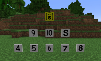 All car stop markers