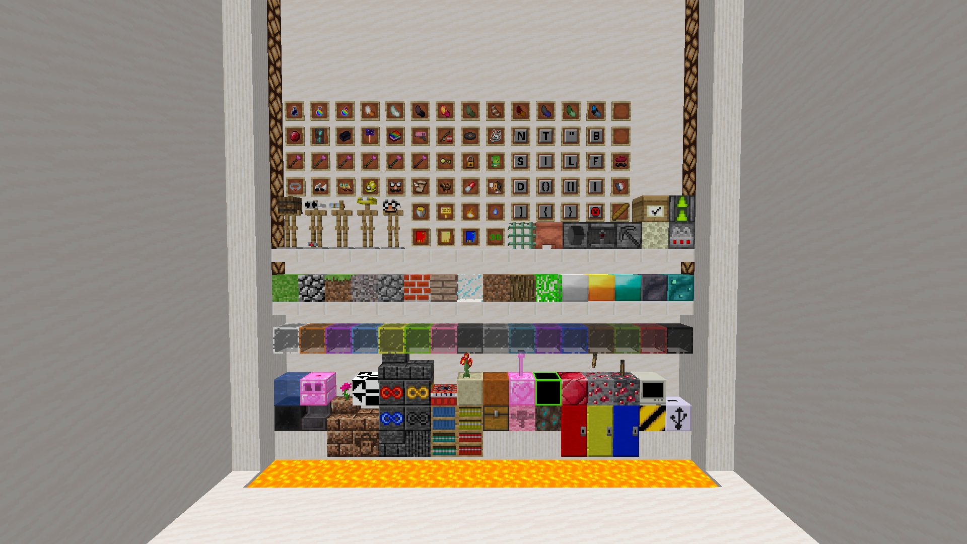 (Almost) all blocks and items as of 1.4.0