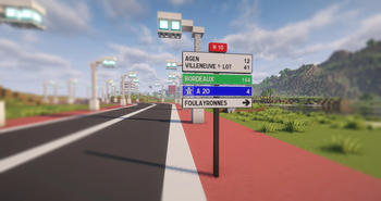 Indication des distances