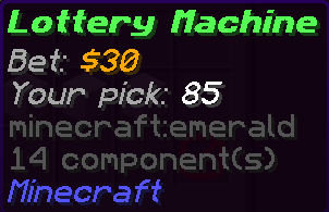 Lottery Info
