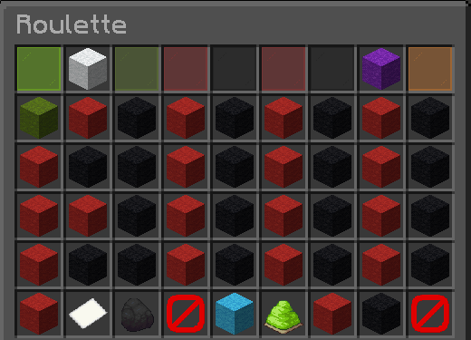 Roulette game