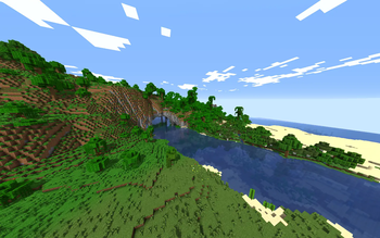 Landscape 2 - showing the world gen!