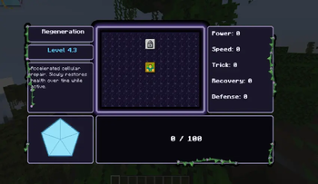 Ability Menu overlay