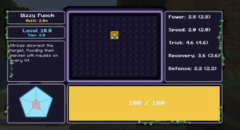 Ability Menu overlay