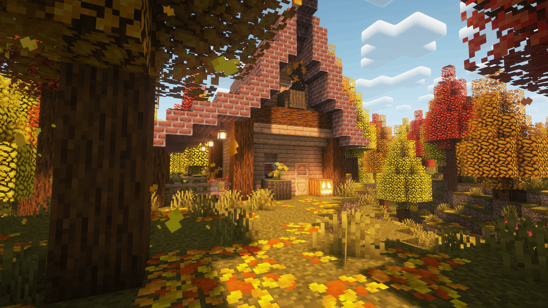 Autumn Cottage Structure