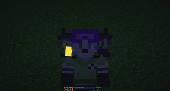on shoulder (3rd person)