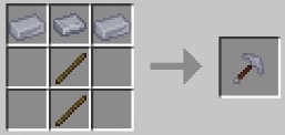  crafting aluminum pickaxe