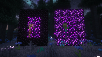 Portals spawning mobs