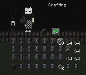 Dark/Transparent Inventory UI
