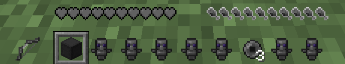 Dark/Transparent Hotbar UI