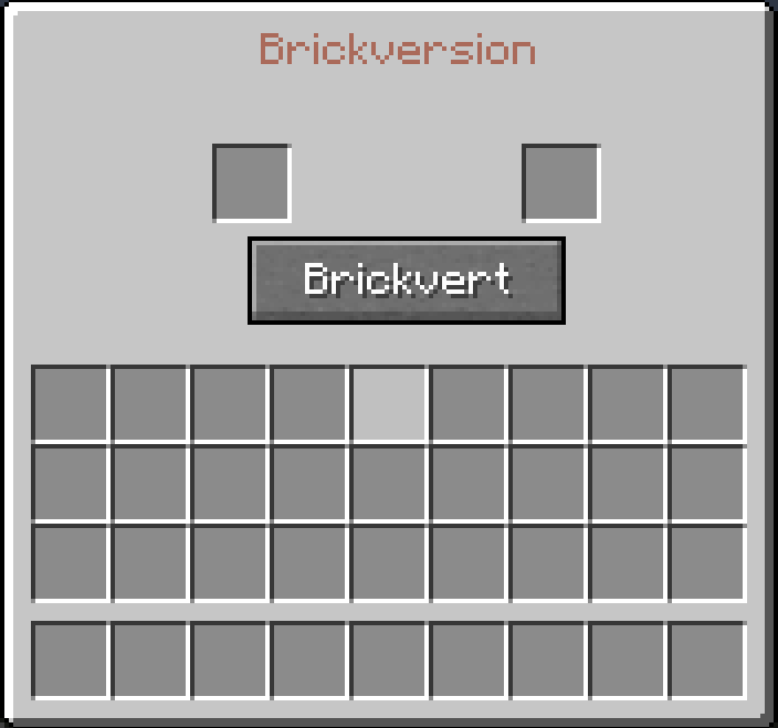 Bricksanity! - This is the Brickversion Menu at the moment