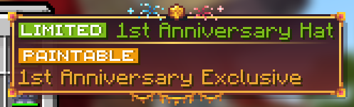 Anniversary frame