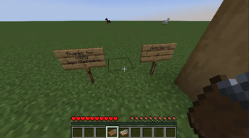 Banner showing Signs and Sign Clipboard from the mod