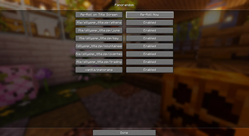 Panorandom Config Screen