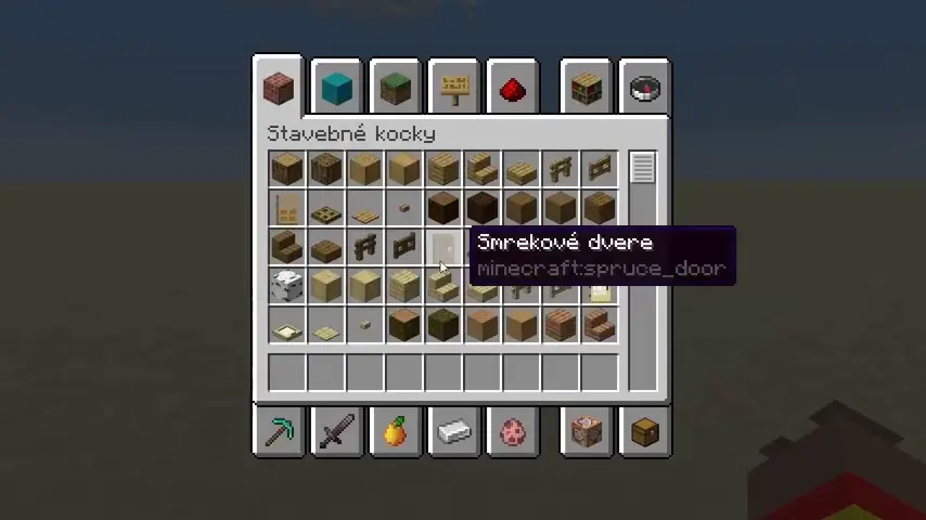 Creative inventory smooth scrolling