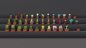 All potted Plants
