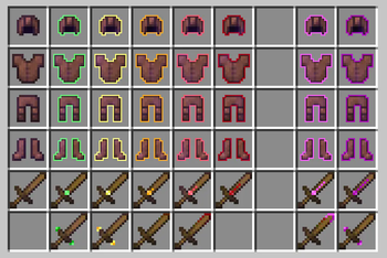Leather/Wood Equipment Example