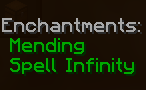 Spell Infinity With Mending
