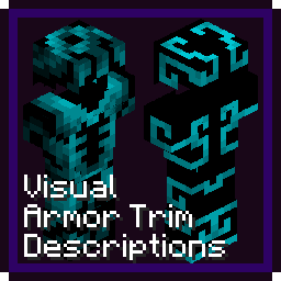 Visual Armor Trim Descriptions