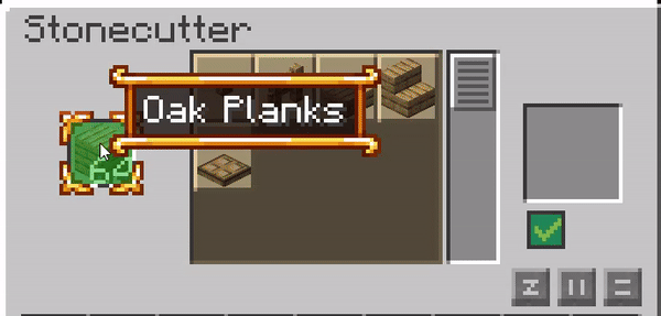 Planks Stonecutter