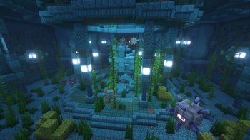 Ocean Monument Inside