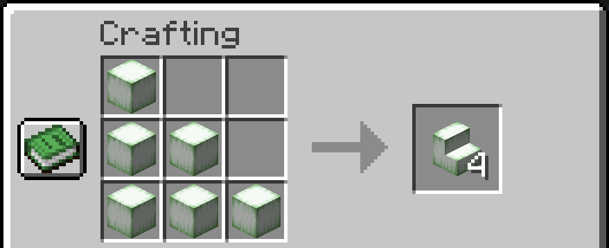 Verdant Froglight Stairs Crafting
