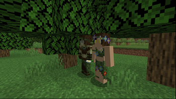 Dryads can be found around some forests!