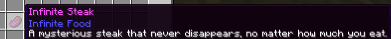 Infinite Steak