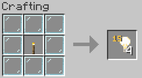 The crafting recipe