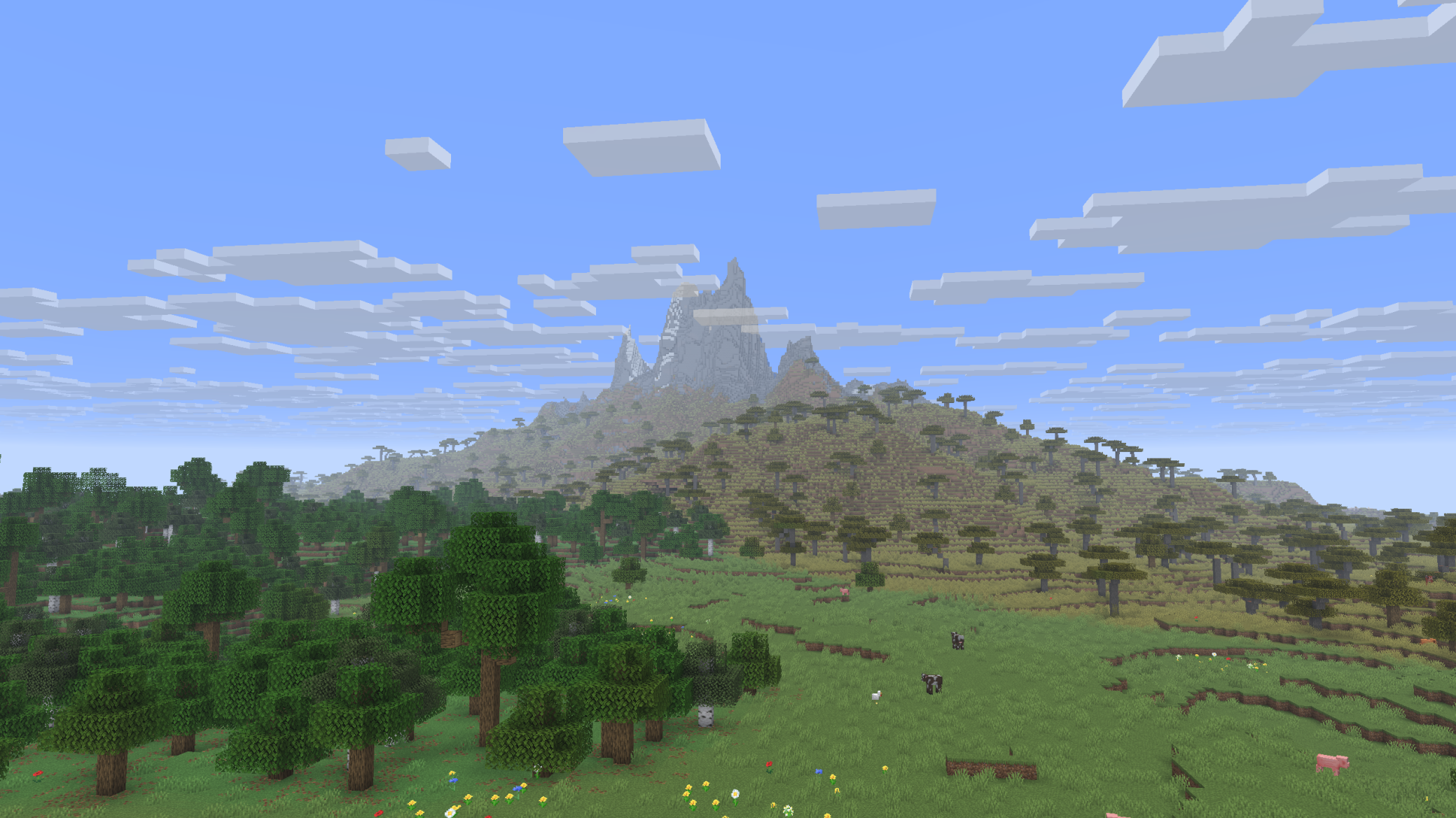 An aggressive Stony Peaks mountain with a matching slope.