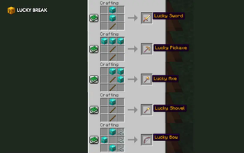 Lucky Tools Recipes