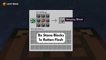 Unlucky Block Recipe