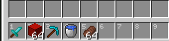 Hotbar In Inventory