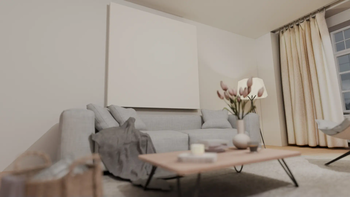 White painting.