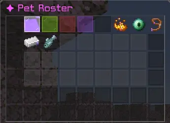 Pet Roster
