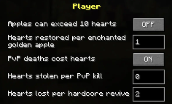 Options - Gamerules