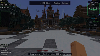 Right shift config Screen