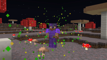 Small Totem pop particles