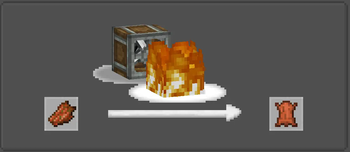 Rotten Flesh -> Leather