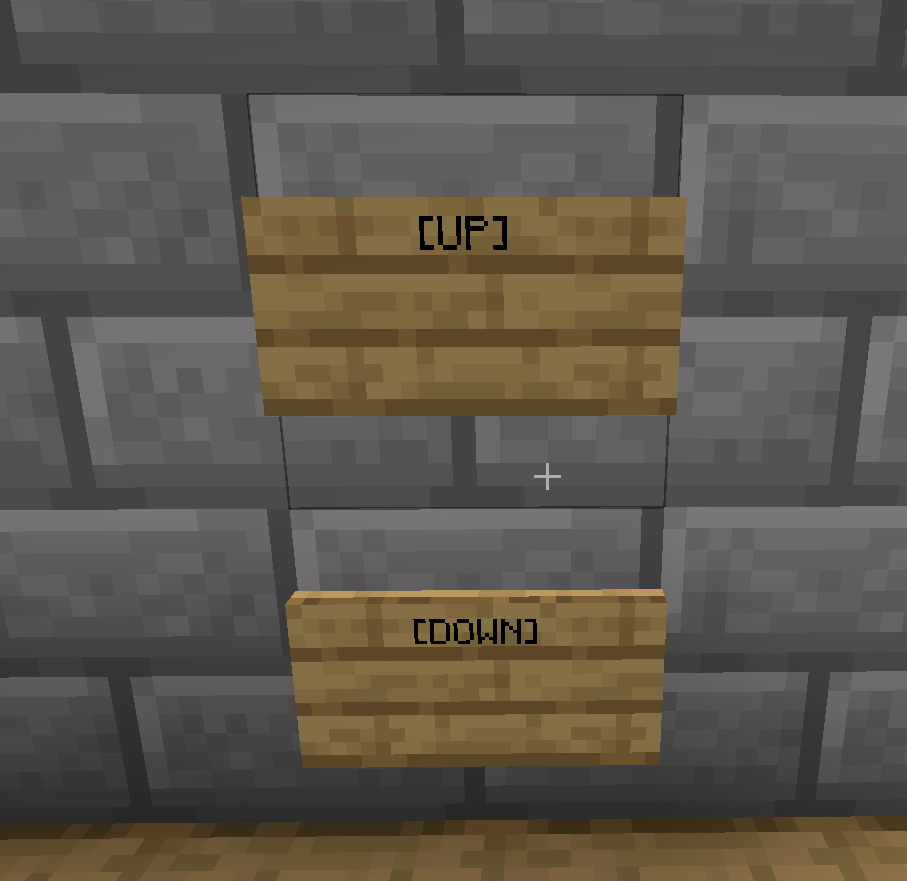 Placement of signs