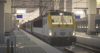Скриншот: SNCB/NMBS (GeoRailways ResourcePack)