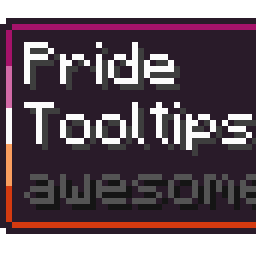 Lesbian Pride Flag Tooltip (Frame-only Alt-BG 5-Color Turned)