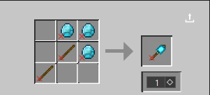 Diamond Excavator Recipe