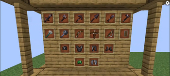 Tools On Item Frame