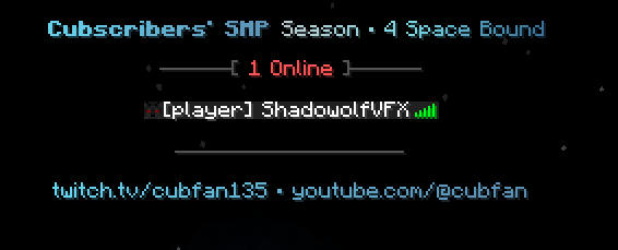 Cubscribers; SMP:  Season 4