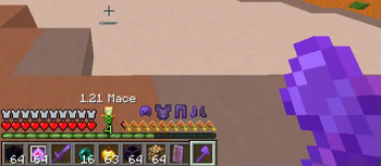 Mace item without resourcepack