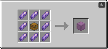 Item Crafting Layout.