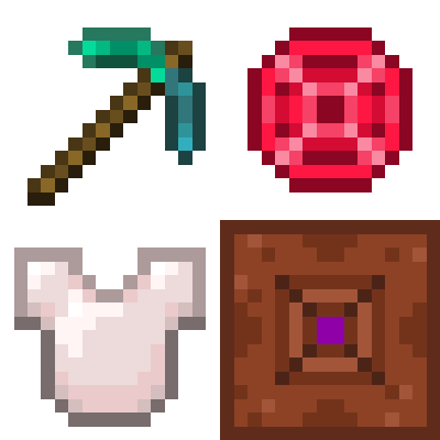 TheElementGuy's More Metals and Ores logo