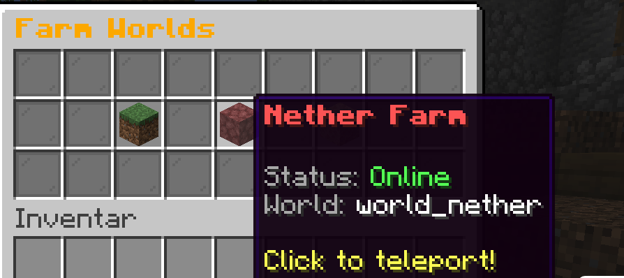 Farmworld Menu Nether