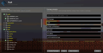 Koil Package Builder